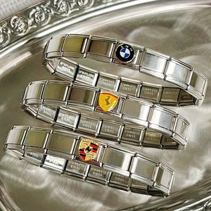 Accessoires de charme en acier inoxydable pour logo de voiture et drapeau national en gros - Product Image 2