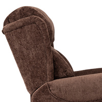 Fauteuil de massage pneumatique inclinable avec télécommande, double moteur OKIN, fonction chauffante et design écologique pour personnes âgées – Vente directe usine