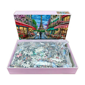 <span class=keywords><strong>Puzzle</strong></span> de <span class=keywords><strong>1000</strong></span> <span class=keywords><strong>pièces</strong></span> de qualité supérieure pour adultes, impression de logo personnalisée, fournisseur en gros de puzzles en vrac - Product Image 1