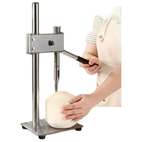 Perceuse manuelle pour noix de coco, machine à percer les noix de coco, outil d'ouverture de trous pour noix de coco jeunesse