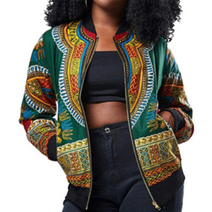 TONGYANG African Tradition Retro Ethnic African Dashiki Fashion Jacket African Print Jacket <strong>Zipper</strong> - Product Image 6