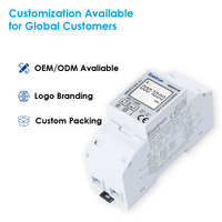 Medidor de Energía Multifunción Monofásico Eastron SDM230-M con Certificación MID/ETL, 100A, para Riel DIN, con Comunicación RS485 Modbus