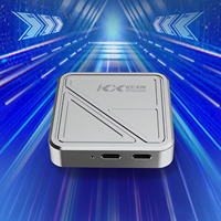 SSD Eksternal Nirkabel M.2 Portabel 256GB-2TB Cangkang Paduan Aluminium untuk Penggunaan Server Kecepatan Baca 1000MB/s Catu Daya Eksternal
