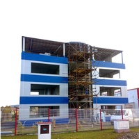 Edificio Prefabbricato in Acciaio a Più Piani di Facile Assemblaggio con Struttura in Acciaio per Centro Commerciale