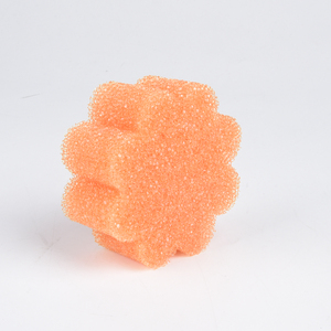 Gran oferta, depuradores de lana ecológicos de diseño personalizado multifuncional, <span class=keywords><strong>esponja</strong></span> de cara feliz, <span class=keywords><strong>esponja</strong></span> de flores para Cocina - Product Image 4