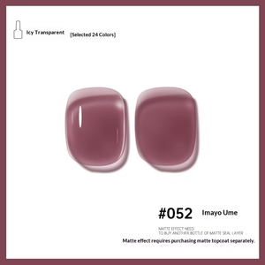 Kit Complet <span class=keywords><strong>de</strong></span> Gels Colorés pour Ongles en Gros – Effet Gelée Transparente Effet Glacé, Imperméable, Sans Résidu, pour Salon <span class=keywords><strong>de</strong></span> Manucure, Gel UV <span class=keywords><strong>de</strong></span> Photothérapie - Product Image 6