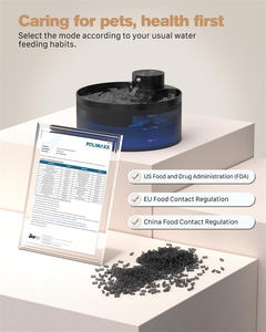 Distributore automatico senza fili di acqua corrente per cani e <span class=keywords><strong>gatti</strong></span> uscita di circolazione sistema Pet fontana ciotola - Product Image 3