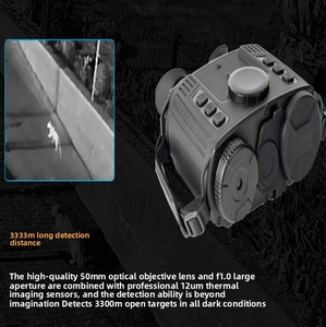 HTi Xinsite <b>Thermal</b> Imager Binoculars Laser Ranging 384x288 Display 256x192 <b>Thermal</b> Video/Photo Night <b>Vision</b> Air Bubble - Product Image 2