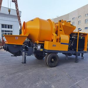 Prix usine Bétonnière Camion Pompe Hydraulique Diesel Bétonnière Pompe Pour Le Marché Mondial - Product Image 5