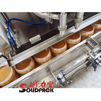 Solidpack Machine automatique de remplissage d'embouteillage de bouteilles de vinaigre de sauce soja chaude au piment épais de haute précision
