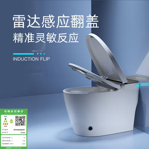 โถสุขภัณฑ์อัจฉริยะเฉาโจว รุ่น DT856 แบบตั้งพื้น ฝาเปิดอัตโนมัติ พร้อมระบบฆ่าเชื้อ ความจุ 4.5 ลิตร แบบ S-Trap รับน้ำหนักได้ 200 กก. - Product Image 3