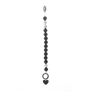 Nuevo Cordón de Mano con Cuentas de Perlas Acrílicas para Teléfono Móvil, DIY, con Colgante de Corazón para Bolsos, Regalo para Mujer - Product Image 5