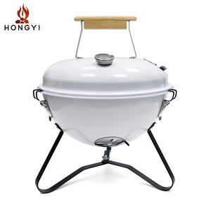 Barbecue portable HONGYI en acier galvanisé avec couvercle pour le camping BQ112030 - Product Image 4