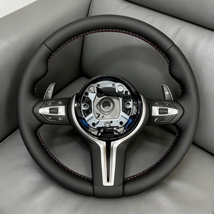 Volante in Pelle <span class=keywords><strong>M</strong></span> all'Ingrosso Adatto per BMW F30 F10 F15 F36 F01 <span class=keywords><strong>F20</strong></span> F22 F25 F31 F32 M3 M4 M5 E70 E71 E90 - Product Image 1