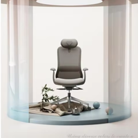 Chaise de bureau exécutive en mesh KOHO, dossier haut, certifiée EN 1335 GREEN GUARD, accoudoirs 4D, chaise de bureau ergonomique, fabricant de meubles ODM