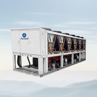 Enfriador de Tornillo Industrial Refrigerado por Aire para Hoteles, Centros Comerciales, Hospitales, Sistemas de Aire Acondicionado Central de 170-1180 kW