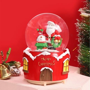 Lampe à boule de cristal personnalisée pour festival, globe à neige, bonhomme de neige, globe à neige pour décorations de Noël - Product Image 5
