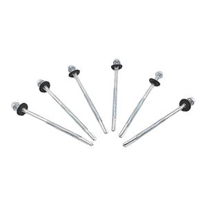 <span class=keywords><strong>Tornillos</strong></span> Autoperforantes Hexagonales de Acero Inoxidable Zincado para Techos Métricos con Arandela de EPDM para Paneles Sándwich - Product Image 1