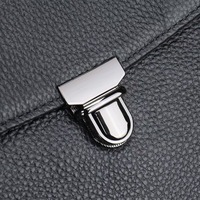 Sac d'avocat en cuir véritable OEM ODM en gros, mallette en cuir grainé véritable pour ordinateur portable, pour homme d'affaires et de bureau
