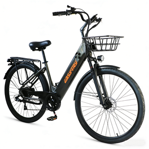 Vélo Électrique Urbain 28 Pouces à Batterie Intégrée, Cadre en Acier, Capteur Haute Vitesse, Logo Personnalisé, Vente Directe Usine, Idéal pour la Location Urbaine - Product Image 2