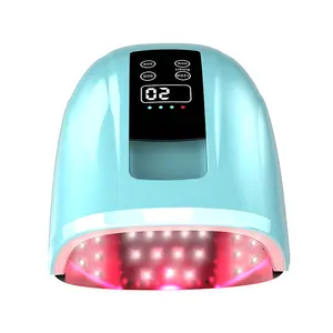 알리바바 48w 365nm 405nm 48 와트 uv led 빛 24w 안티 에이징 led 네일 램프 36w 화이트 전문 네일 아트 젤 경화 uv led 램프