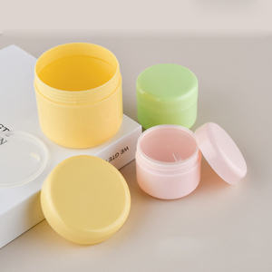 Màu xanh lá cây rõ ràng màu vàng trong suốt màu trắng hồng 10g <span class=keywords><strong>PP</strong></span> nhựa mỹ phẩm lọ kem chậu <span class=keywords><strong>Container</strong></span> 50ml 100ml 20g 30g 50g 100g 150g - Product Image 1