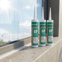 Scellant en silicone GP résistant aux intempéries SEIMEDA, résistant aux UV, adhésif de construction acétique, joint d'étanchéité pour fenêtres extérieures, verre extérieur