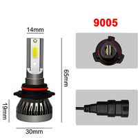 Ampoules de phares LED en gros d'usine ultra lumineuses H4 H7 H1 H3 9005 9006 H8 H16 H13 9004 9007
