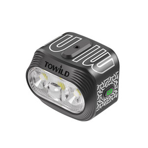 Luz Delantera para Bicicleta Impermeable IPX8, Luz Compacta para Bicicleta con Haz de Luz Enfocado y Pantalla de Batería - Product Image 4