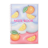 A5 PP bobina impermeable cuaderno LOGO planificador personalizado diario lindo diario útiles escolares regalos para niños promoción de ventas