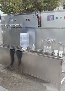 Machine de Remplissage de Bouteilles et Fûts de 20L/5 Gallons, Laveuse et Scelleuse de Bouchons pour Bouteilles d'Eau - Product Image 3