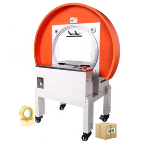SHUOMAN Automatic Carton Sealing Machine with <strong>Conveyor</strong> <strong>Belt</strong> Electric Motor High Productivity for Food &amp; Beverage Applications - Product Image 1