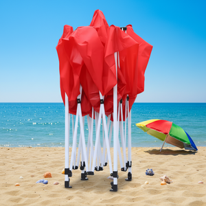 Carpa Plegable Hexagonal de Acero Resistente al Viento de 3x3m <span class=keywords><strong>para</strong></span> <span class=keywords><strong>Terraza</strong></span> Exterior, Impermeable <span class=keywords><strong>para</strong></span> Todas las Estaciones - Product Image 1