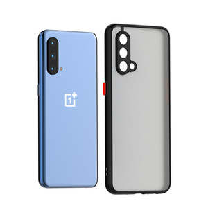 จีนโรงงานโปร่งแสง Frosted อะคริลิคควันสำหรับ <span class=keywords><strong>OnePlus</strong></span> <span class=keywords><strong>Nord</strong></span> CE 5G Hybrid TPU <span class=keywords><strong>Bumper</strong></span> - Product Image 4