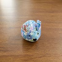 Mainan Kucing FEDERAL Floral Plush Mouse Catnip - Mainan Kunyah Isi Catnip untuk Kucing dan Anak Kucing di Dalam Ruangan, Permainan Interaktif Solo, Penghilang Kebosanan