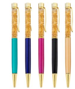 Gold Foil Oil Ballpoint <b>Pen</b> Elegant Metal Stationery Beautiful Advertising Print 1.0mm Writing Back-to-School Essential Gift - Product Image 6