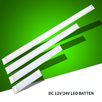 Boyid OEM Factory LED Slim Batten DC Linear Light Tube 6000K Daylight IP20 Ra80 Surface Mount 3-Year Warranty Aluminum Alloy