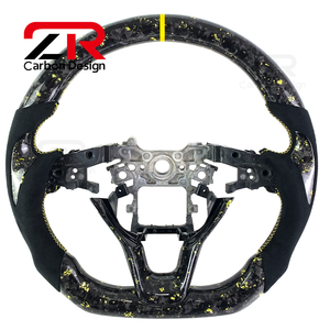 Volant en fibre de carbone forgé pour Honda Accord 10ème génération 10.5 Gen ODYSSEY CL9 CR9 2018 2019 2020 2021 2022 2023 - Product Image 1