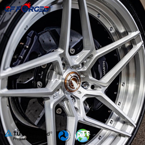 Nouvelles jantes forgées personnalisées à cinq branches de 20 et 22 pouces 5x128 pour <span class=keywords><strong>Aston</strong></span> <span class=keywords><strong>Martin</strong></span> <span class=keywords><strong>DBS</strong></span> Superleggera & DB11, jantes de performance argentées - Product Image 6