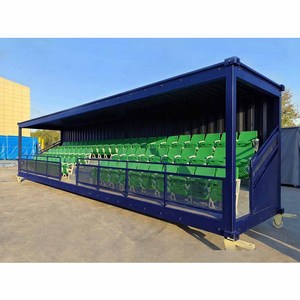 Gradería Modular Antirrobo para Exteriores, Gradería Móvil para Fútbol de 40 pies, Gradería para Espectadores de Fútbol para Estadios - Product Image 2