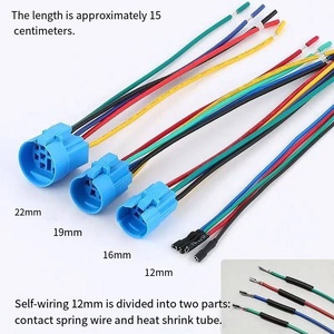 Botones de Acero Inoxidable de 12 mm a 22 mm con Clasificación IP65, Reajustables y Autoblocantes <span class=keywords><strong>para</strong></span> Electrodomésticos, Tiras de Luces LED Opcionales - Product Image 3