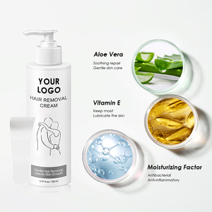 Ensemble <span class=keywords><strong>dépilatoire</strong></span> naturel unisexe pour femmes et hommes, lotion réparatrice, crème <span class=keywords><strong>dépilatoire</strong></span> pour tout le corps - Product Image 2