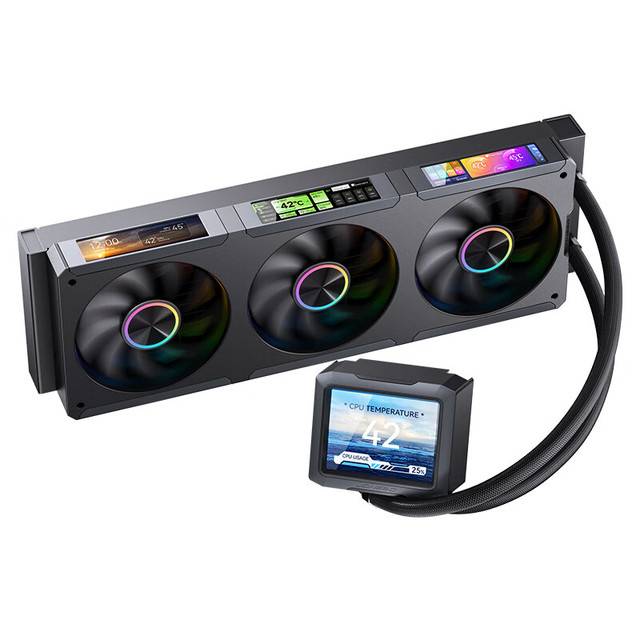 JONSBO TF3-360SC Integrated Water-Cooled Screen Display ARGB Fan Computer Water-Cooled Radiator