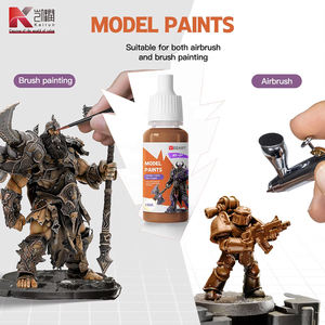 Nuovo arrivo <span class=keywords><strong>Game</strong></span> Painting modello metallizzato 33 colori 15ml Set di pennelli in miniatura modello di utilizzo per Miniature - Product Image 4