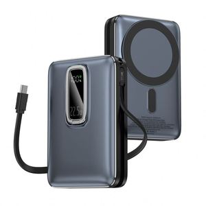 Small Pocket 20000Mah 4 in 1 Power Bank 15W Fast Charging Pd22.5W Wireless Stand <b>Type</b>-<b>C</b> <b>Charger</b> With 2 <b>Cable</b> - Product Image 1