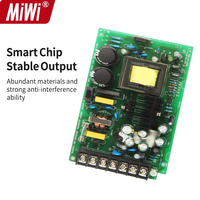 Alimentation à découpage MiWi D-50A 85-132VAC/170-264VAC à double sortie 50W 5V 12V DC CE avec protection contre les surtensions et les surcharges