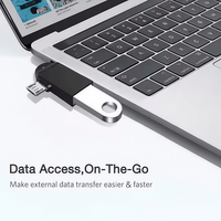 Adaptateur OTG 2 en 1 USB 3.0 femelle Micro USB Type-C connecteur mâle pour Samsung tablettes téléphones Android OTP Protection utilisation sur ordinateur portable