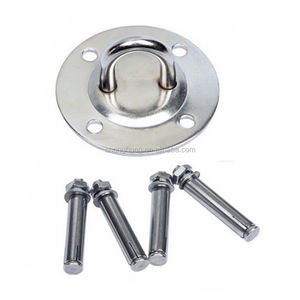 En <span class=keywords><strong>Acier</strong></span> Inoxydable de haute Qualité De Yoga Aérien Plateau Fixe Hamac Sable Balançoire Boucle Chaise <span class=keywords><strong>Crochet</strong></span> Roulement Fixé Rond Plateau Suspendu - Product Image 3