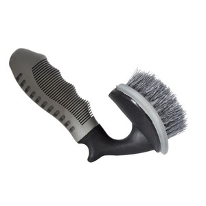Cepillo de limpieza de ruedas de coche de plástico NIKO con mango resistente a la suciedad, herramienta de lavado anticongelante de cabezal único - Product Image 1
