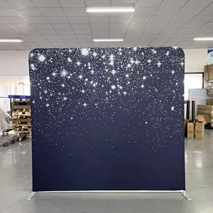 Özel boyut fabrika satış parti afiş zemin standı medya zemin germe kumaş - Product Image 4